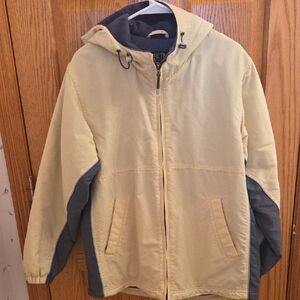 Pacific Trail Men's Tan and Gray Hooded Jacket